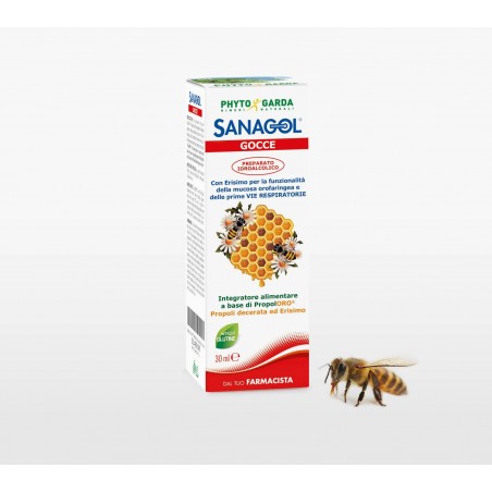 Named Sanagol Gocce Propoli Estratto Idroalcolico 30 Ml