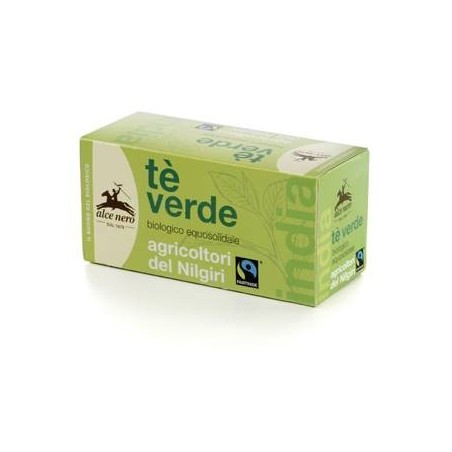 Alce Nero Te' 20 Filtri Verde Bio Fairtrade