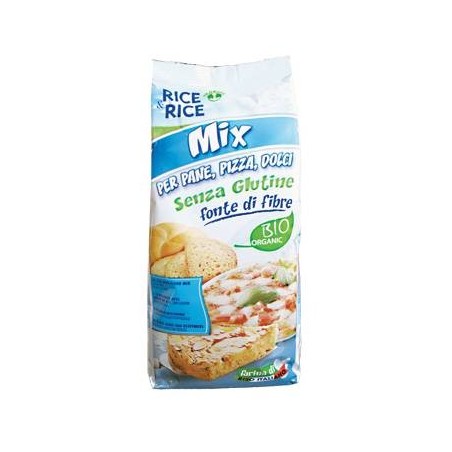 Probios Societa' Benefit Rice&rice Mix Per Pane/pizza/dolci 500 G Senza Lievito