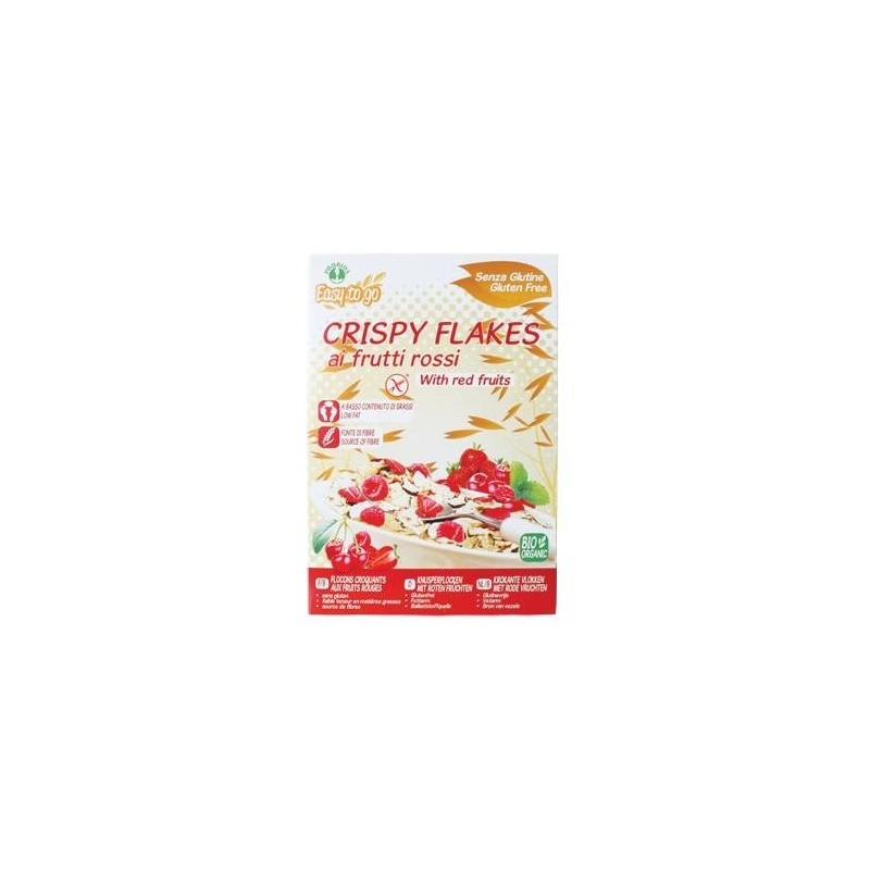 Probios Societa' Benefit Easy To Go Crispy Flakes Ai Frutti Rossi 300 G