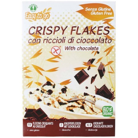 Probios Societa' Benefit Easy To Go Crispy Flakes Con Riccioli Di Cioccolato 300 G