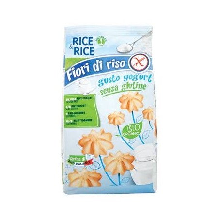 Probios Societa' Benefit Rice&rice Fiori Di Riso Allo Yogurt 250 G