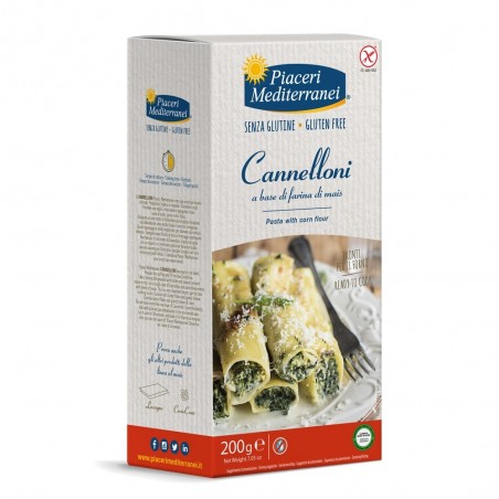 Eurospital Piaceri Mediterranei Pasta Di Mais Cannelloni Senza Glutine 200 G