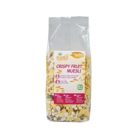 Probios Societa' Benefit Easy To Go Crispy Fruit Muesli 325 G