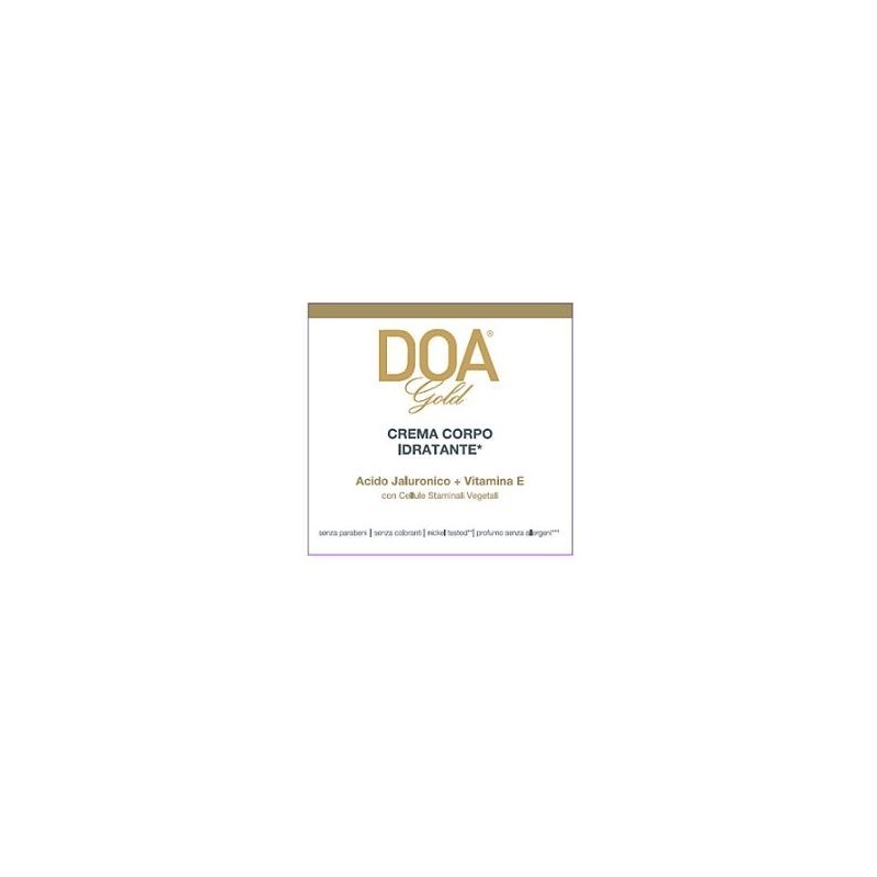 Doafarm Group Doa Gold Crema Corpo Dermoelastica