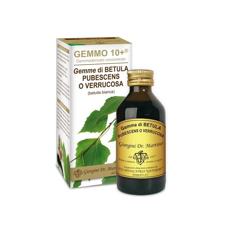 Dr. Giorgini Ser-vis Gemmo 10+ Betulla Bianca 100 Ml Liquido Analcolico