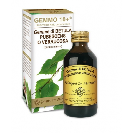 Dr. Giorgini Ser-vis Gemmo 10+ Betulla Bianca 100 Ml Liquido Analcolico