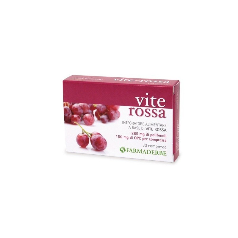 Farmaderbe Vite Rossa 30 Compresse