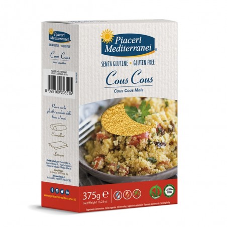 Eurospital Piaceri Mediterranei Cous Cous Di Mais 375 G