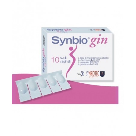 Polifarma Benessere Synbiogin 10 Ovuli Vaginali