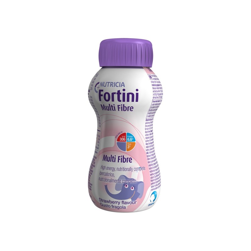 Danone Nutricia Soc. Ben. Fortini Multi Fibre Gusto Fragola 200 Ml