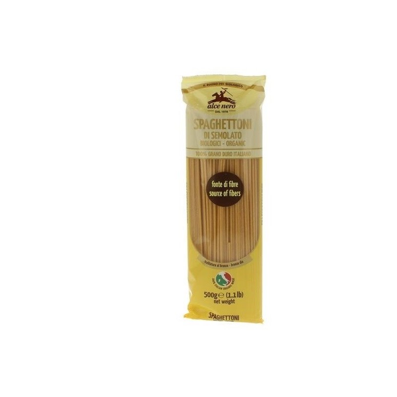 Alce Nero Spaghettoni Di Semola Senatore Cappelli Bio 500 G