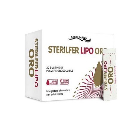 Sterilfarma Sterilfer Lipo Oro 20 Bustine