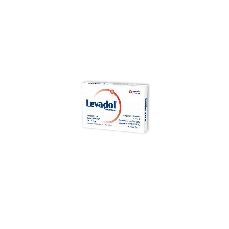 Difass International Levadol 20 Compresse 270 Mg