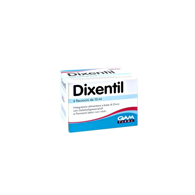 Gam Farma Dixentil 6 Flaconcini Da 10 Ml