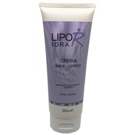 Elifab Lipor Idra Crema Mani Corpo 200 Ml