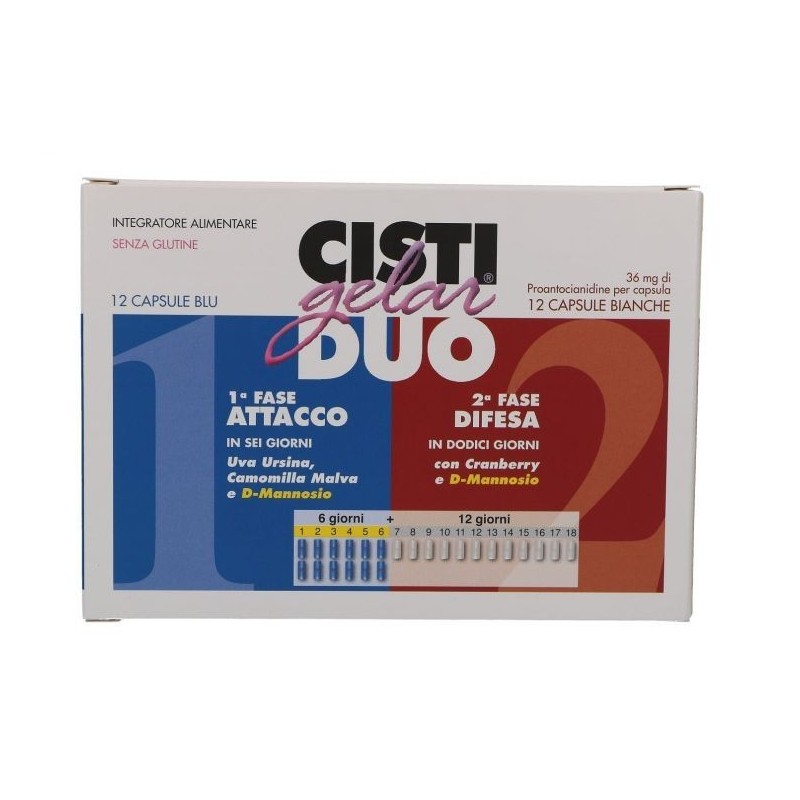 Gelar Farma Cistigelar Duo 24 Capsule 13,68 G