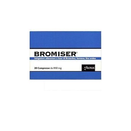 Acrux Bromiser 20 Compresse 850 Mg