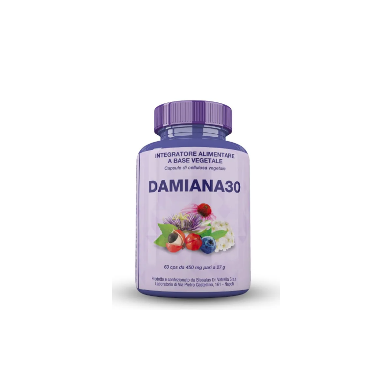 Biosalus Di Vatrella A. Damiana30 60 Capsule 27 Grammi