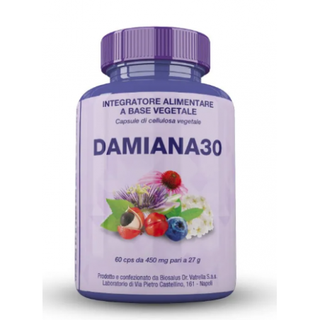 Biosalus Di Vatrella A. Damiana30 60 Capsule 27 Grammi