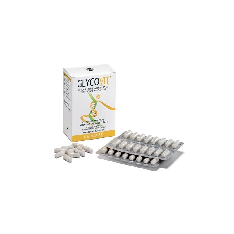 Vivipharma S. A. Glycovit Dermah Blister 64 Capsule