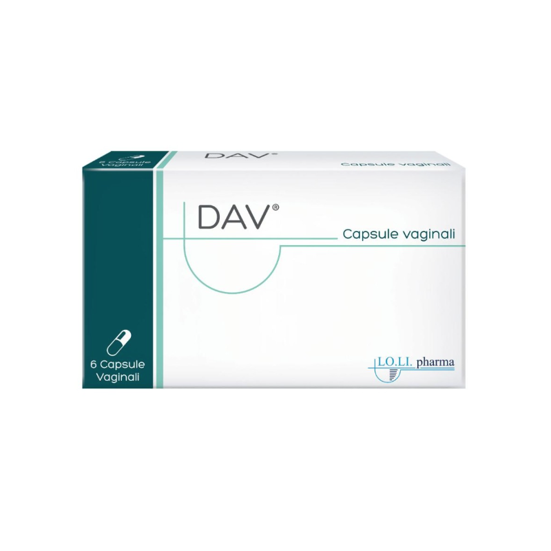 Lo. Li. Pharma Dav Capsule Vaginali 6 Pezzi