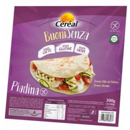 Nutrition & Sante' Italia Buoni Senza Piadina 200 G