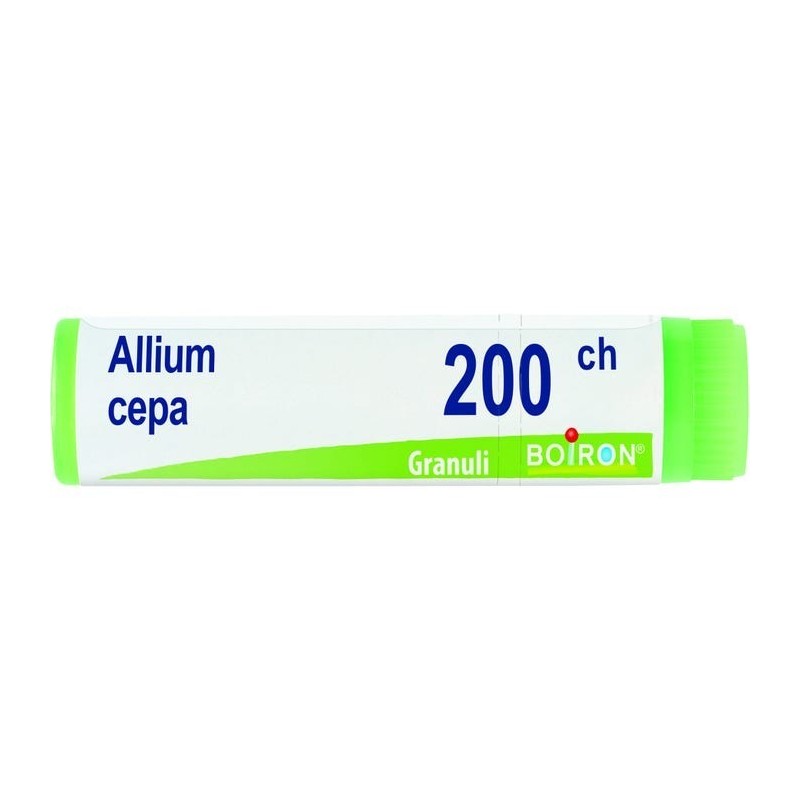 Tubo dose globuli di Allium Cepa 200 ch della Boiron