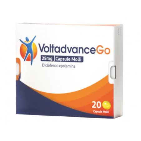 Haleon Italy Voltadvancego 12,5 Mg 20 Capsule Molli  Diclofenac Epolamina