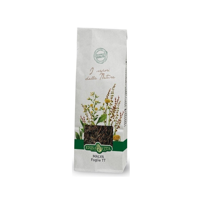 Erba Vita Malva Taglio Tisana Foglie 100 G