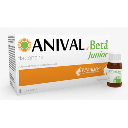 Dymalife Pharmaceutical Anival Beta Junior 10 Flaconcini