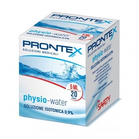 Safety Soluzione Fisiologica Prontex Physio Isotonic 20 Fiale Da 5 Ml