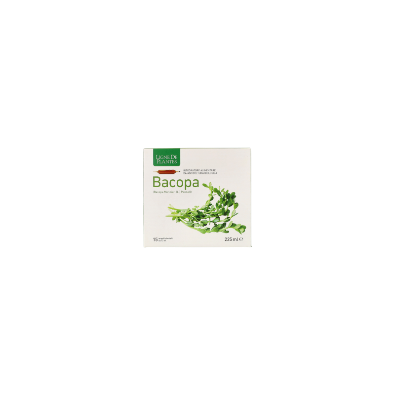 Natura Service Bacopa Biologico 15 Ampolle Bevibili Da 15 Ml