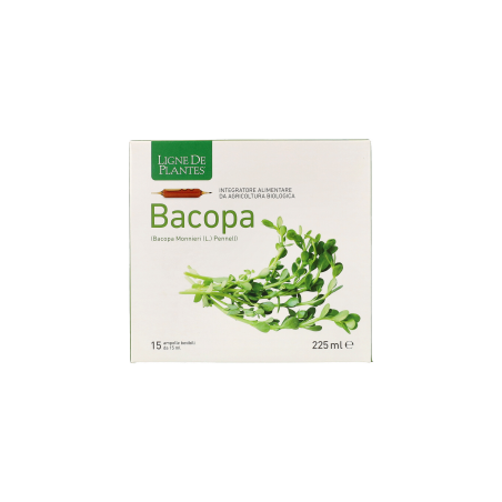 Natura Service Bacopa Biologico 15 Ampolle Bevibili Da 15 Ml