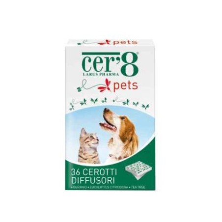 Larus Pharma Cer'8 Pets Cuscinetti Adesivi 36 Pezzi