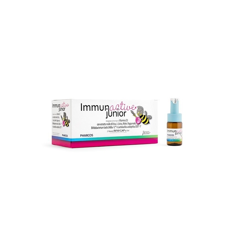 Biodue Immunactive Junior Pharcos 21 Fiale 10 Ml