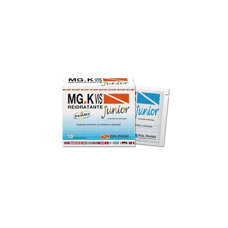 Pool Pharma Mgk Vis Junior Arancia 10 Bustine