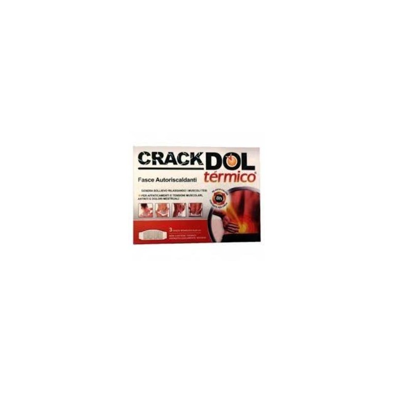 Shedir Pharma Unipersonale Crackdol Termico Fascia Autoriscaldante 6 Pezzi