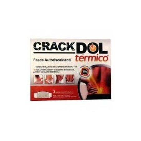 Shedir Pharma Unipersonale Crackdol Termico Fascia Autoriscaldante 6 Pezzi