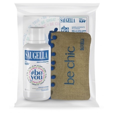 Meda Pharma Saugella Bundle Promo Pochette 23 Be You 1 Dermoliquido 500 Ml + Pochette Con Prodotti Omaggio