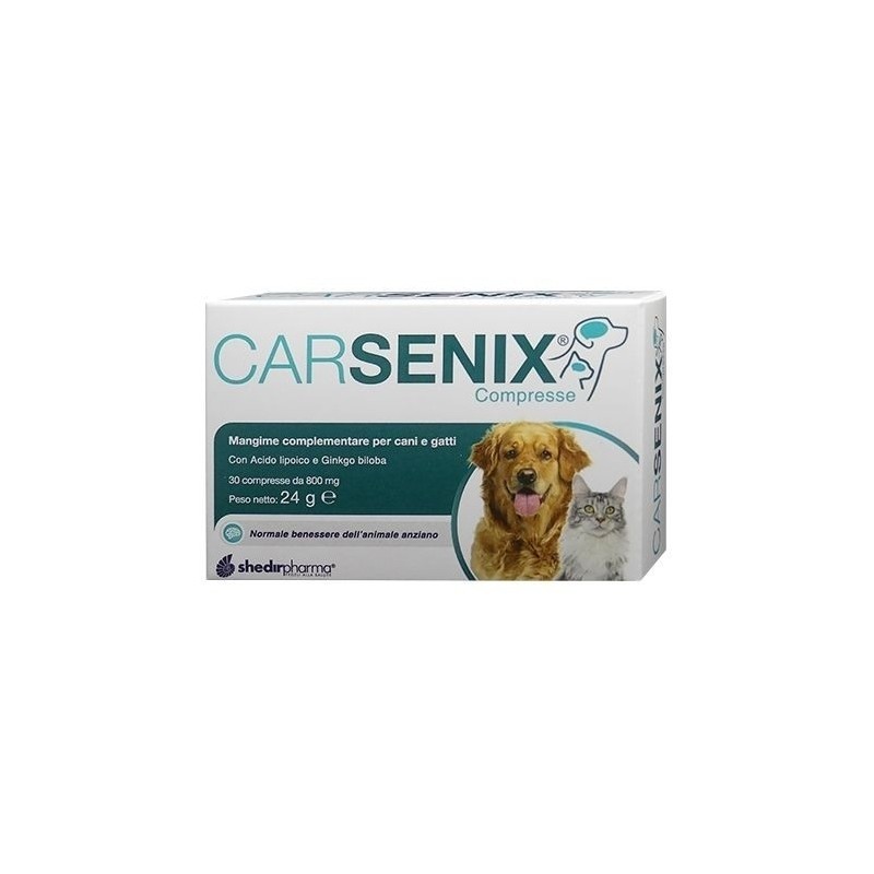 Casenix Integratore per il benessere quotidiano di cani e gatti 30 compresse