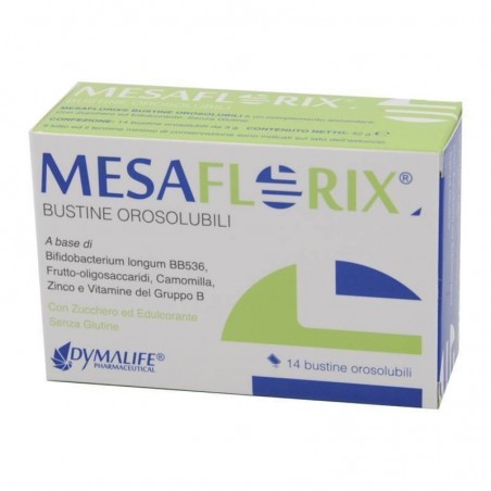 Dymalife Pharmaceutical Mesaflorix 14 Bustine Orosolubili