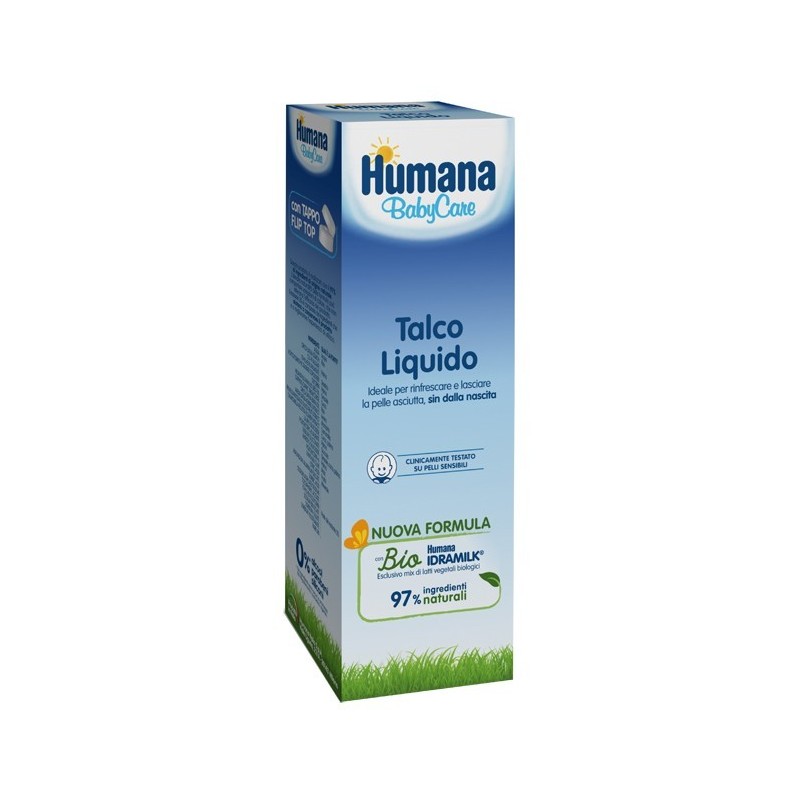 Humana Italia Humana Baby Care Talco Liquido 100 Ml