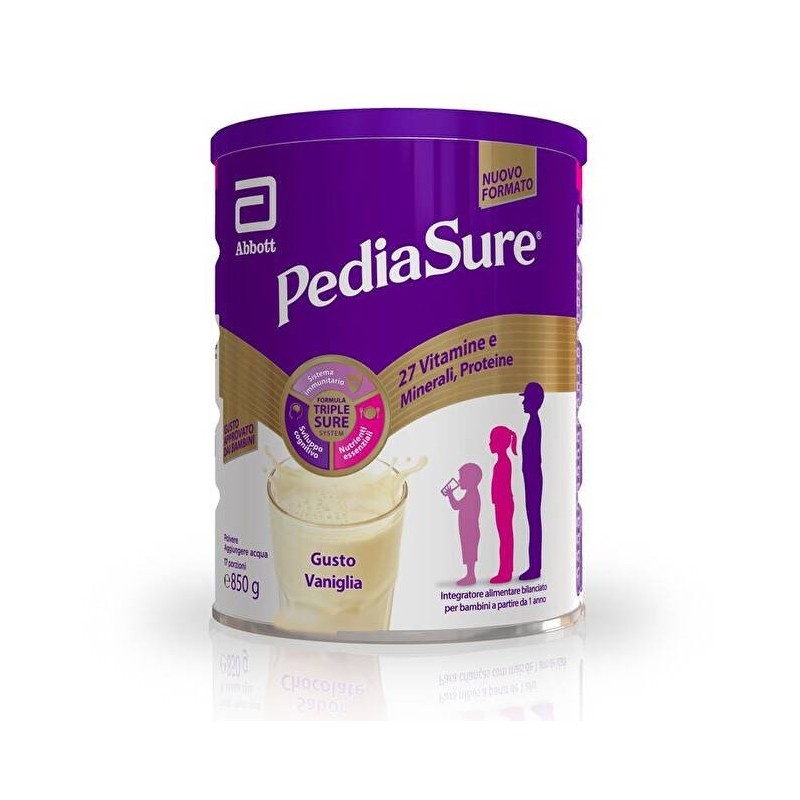 Abbott Pediasure Crescita&sviluppo Vaniglia 850 G