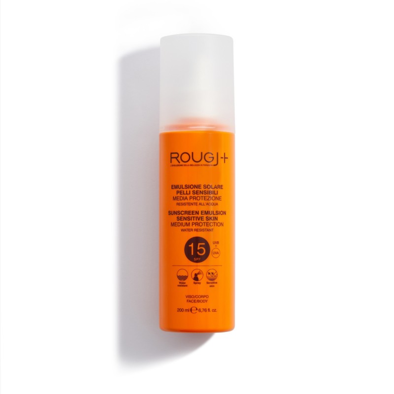 Rougj Group Rougj Solare Spf15 Pelli Sensibili 200 Ml