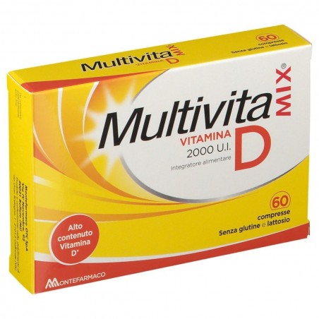 Montefarmaco Otc Multivitamix Vitamina D 2000 Ui 60 Compresse