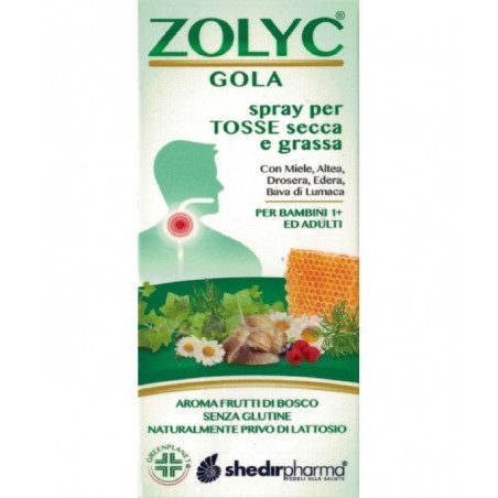 Zolyc Gola Spray per tosse secca e grassa 30 ml