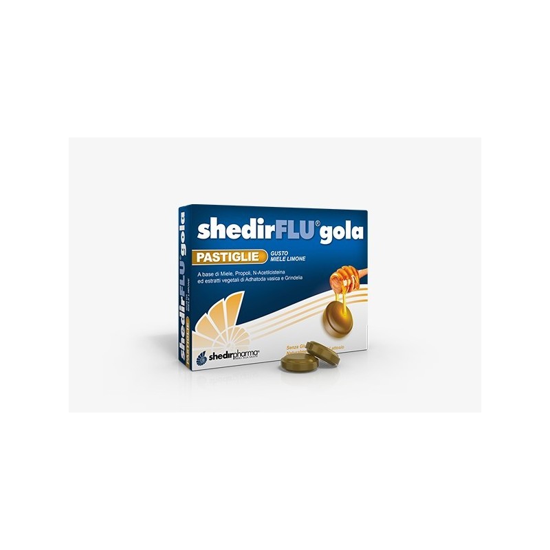 Shedir Pharma Unipersonale Shedirflu Gola Miele/limone 48 Pastiglie