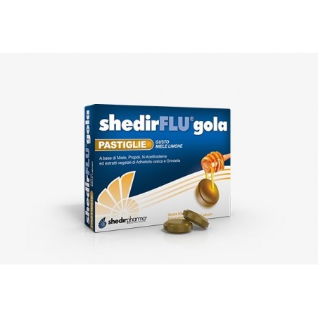 Shedir Pharma Unipersonale Shedirflu Gola Miele/limone 48 Pastiglie