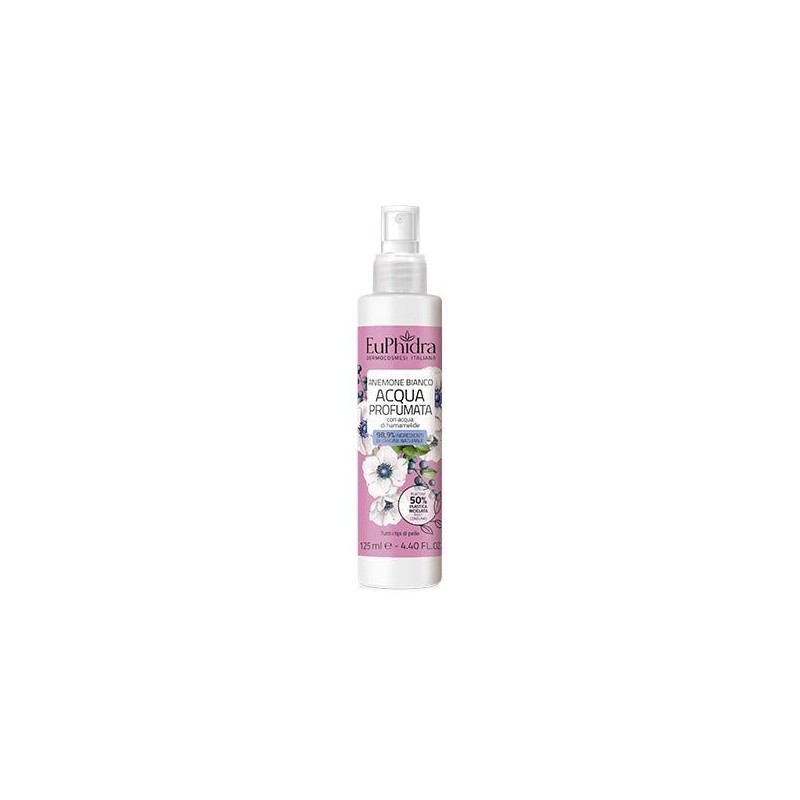 Zeta Farmaceutici Euphidra Acqua Profumata Anemone Bianco 125 Ml